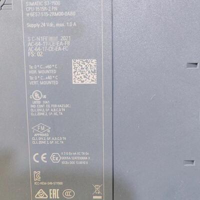 6ES7 515-2RM00-0AB0 PLC CPU 1515R-2 PN S7-1500议价维修