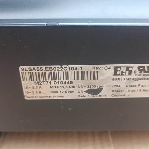 8LSA55.EB022C104-1 贝加莱电机 工业自动化设备配件议价维修