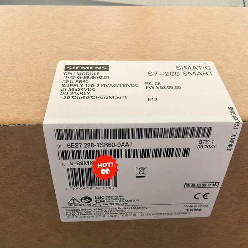 6ES7 288-1SR60-0AA1 CPU模块 SIMATIC S7-200 SR60议价维修