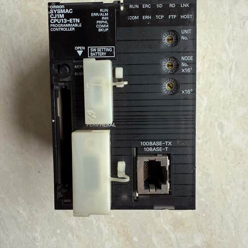CJ1M-CPU13-ETN 可编程控制模块 工业自动化工控配件议价维修
