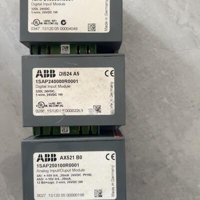 DI524 A5 DI524 B4 AX521 B0 ABB工控输入输模块议价维修