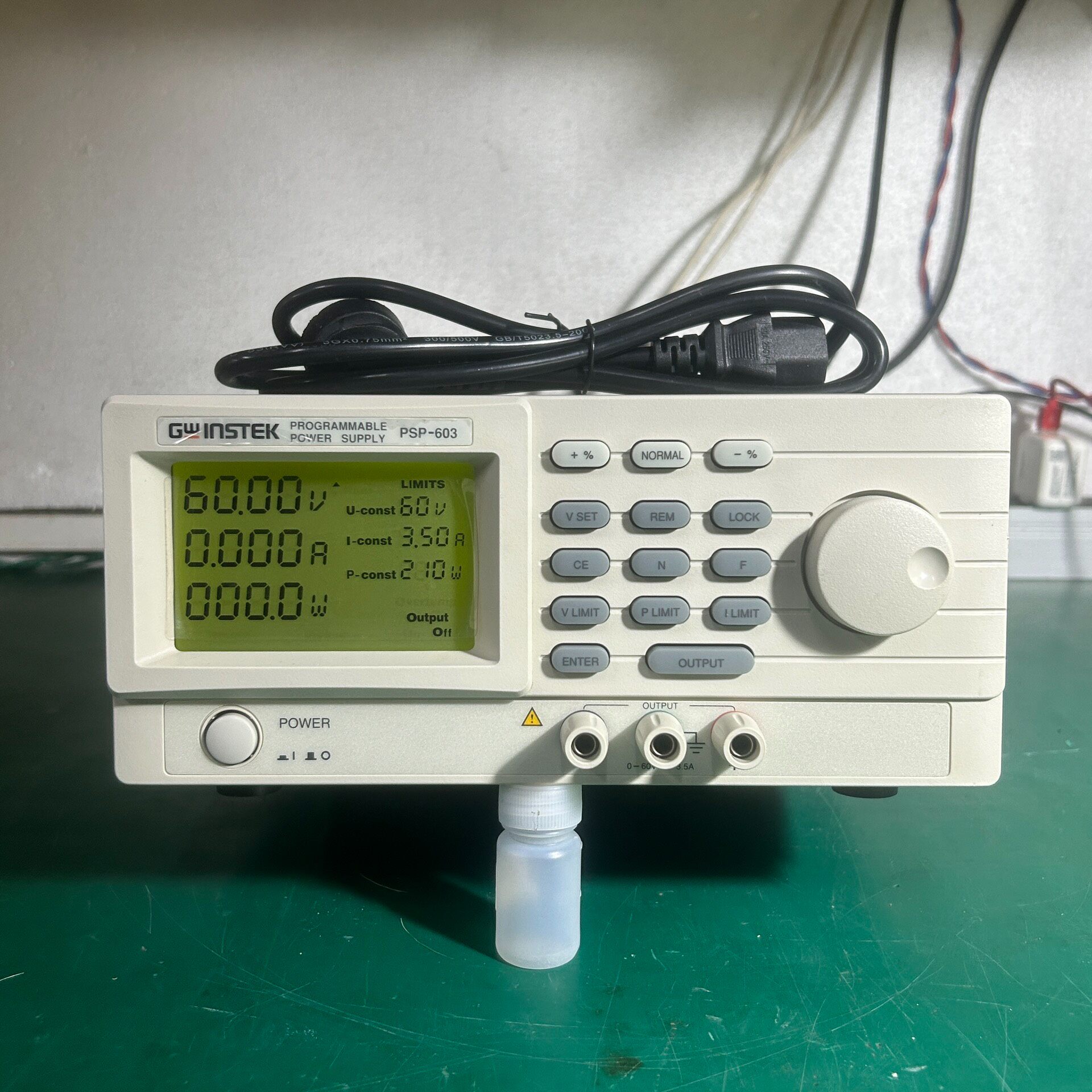 PSP-603 固纬可编程直流电源 0-60V 0-3.5A 210W 可开票议价维修