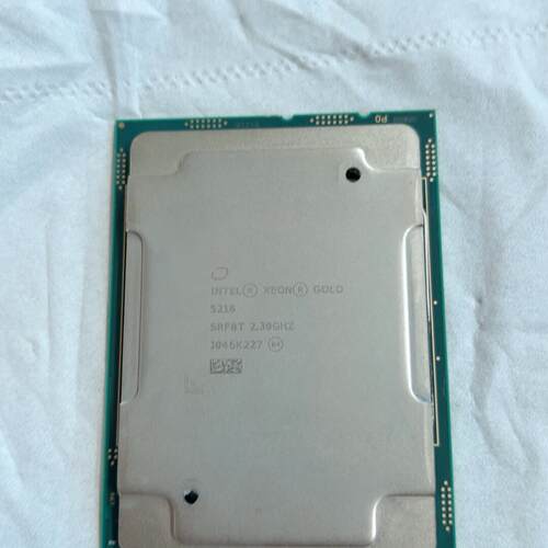 Intel Gold 5218 服务器CPU 主频2.3G 16核32线程 正式版议价维修
