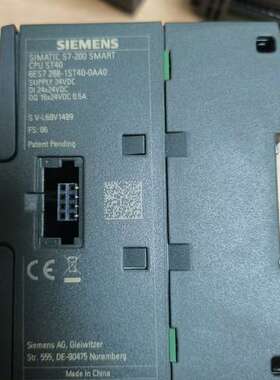 议价全新裸货西门子200SMART。CPU ST40。6ES72维修