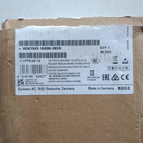 6GK7543-1AX00-0XEO 工控通信模块 工业自动化配件议价维修