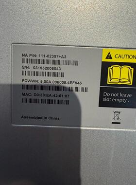 111-02397+A3 IO模块 4口12G SAS NetApp议价维修