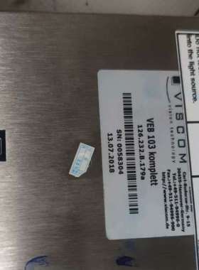 议价VISCOM+VEB103+Komplett+126.232维修