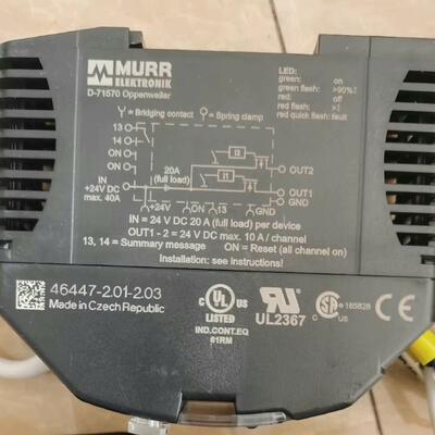 D-71570 46447-2.01-2.03 MURR工控直流电源模块议价维修