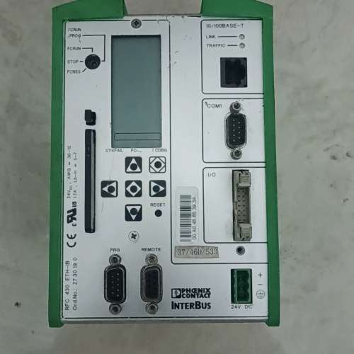 议价拆机菲尼克斯RFC 430 ETH-IB控制器，订货号273维修