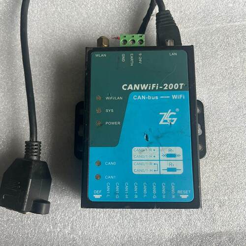 CANWiFi-200T ZLG无线CAN数据采集 CAN-bus转WiFi模块议价维修