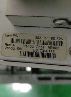 议价LAM匹配器 853-051190-526维修