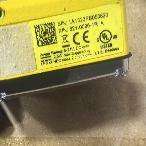 821-0096-1R DM50S 康耐视固定式条码扫描器议价维修