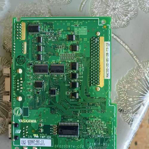 议价出售安川 JAPMC-CM2300-E 一块，成色漂亮，实物维修