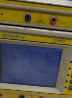 议价MICROTEST 益和四线式线材测试机 CT -8687维修