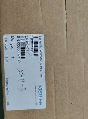 议价全新原装KISTLER奇石乐力传感器4576A2NC1维修