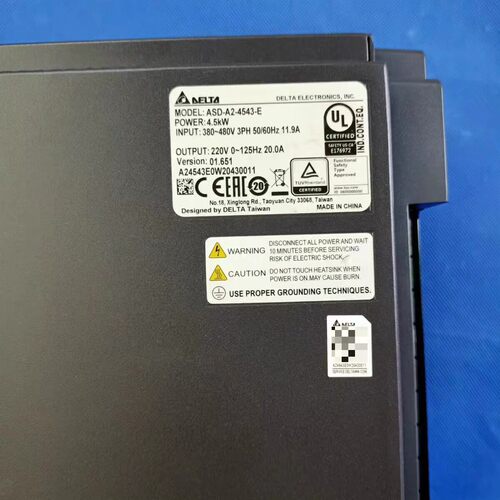 ASD-A2-4543-E 伺服驱动器 台达4500瓦 工控自动化配件议价维修