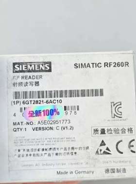 议价西门子SIMATIC RF260R射频读写器 6GT2821维修