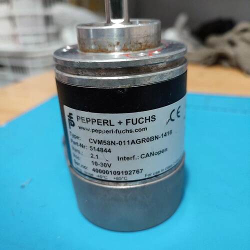 CVM58N-011AGR0BN-1416 倍加福工业编码器 CANopen接口议价维修