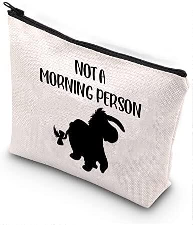 bdpwss donkey makeup bag donkey lover gift not a morning per