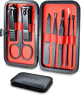 manicure set nail clippers pedicure kit  8 in 1 stainless st