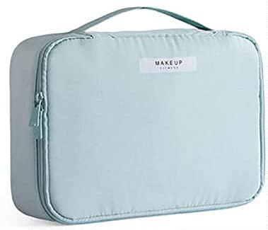 ourshine blue makeup bag cosmetic bags portable large trave