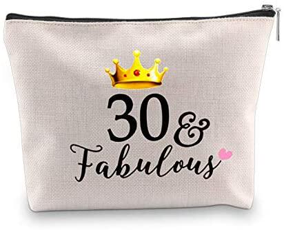 30 and fabulous bag 30th birthday gifts for women 30th makeu