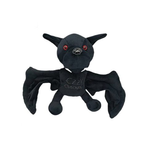 跨境新品Ozzy Osbourne - Bat-Biting Plush Toy可分头蝙蝠毛绒