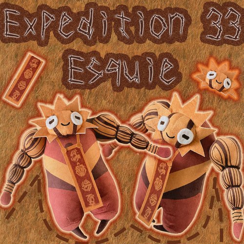 跨境新品 Expedition33 Esquie光与影33号远征队毛绒公仔玩偶娃娃