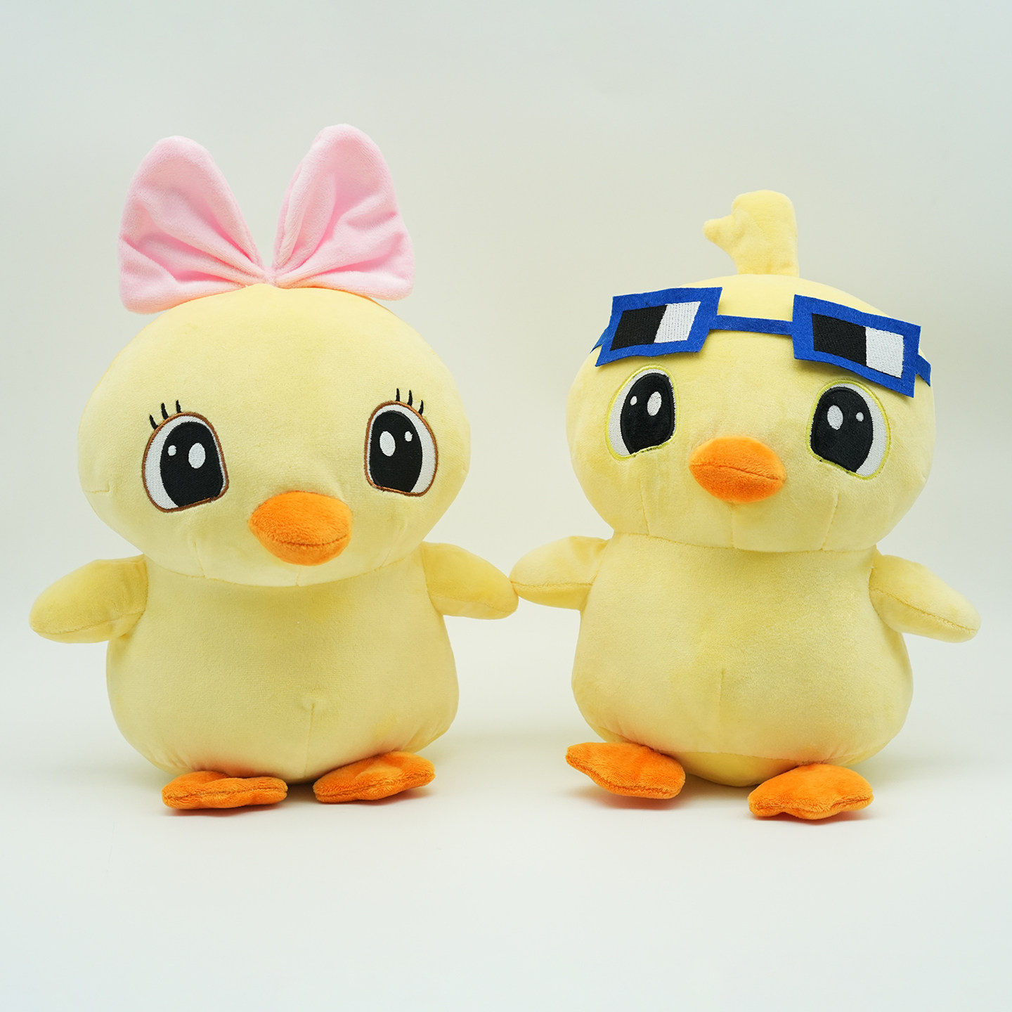 Duck情侣小黄鸭毛绒玩具可爱毛绒玩偶公仔布艺毛绒玩具生日礼物