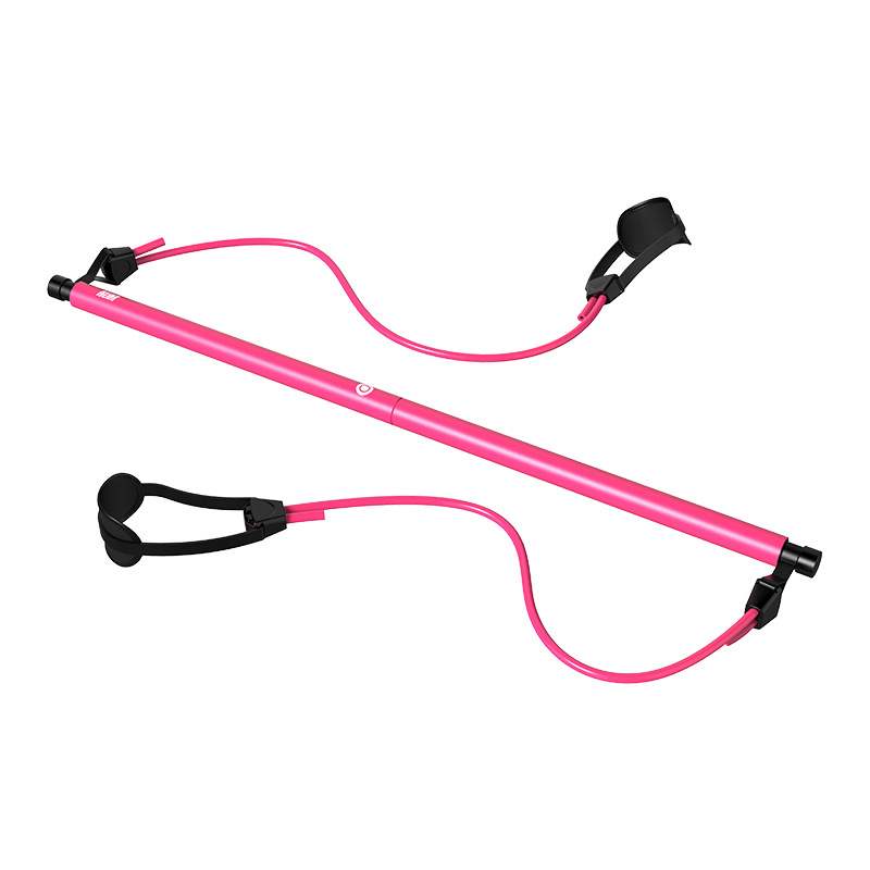 【现货】米客普拉提棒瑜伽美背矫正形体健身棒弹力训练提臀拉力绳