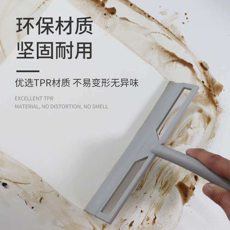 硅胶单面擦玻璃神器浴室地板清洁刮水器汽车窗户擦窗器