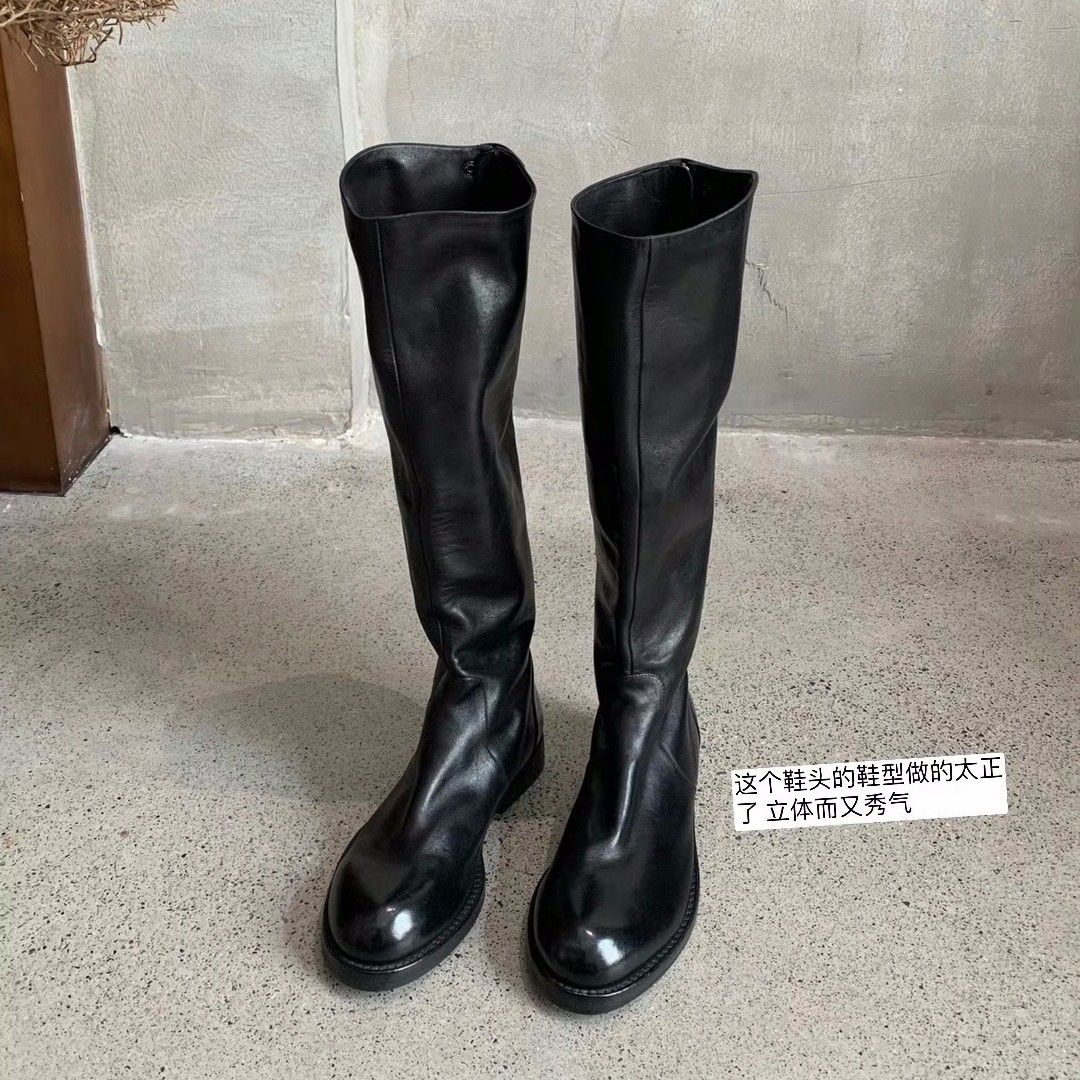 骑士靴女厚底长筒靴高筒靴长靴