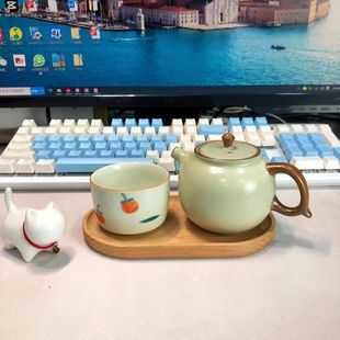 家用功夫茶具主人杯 一人独饮小茶具办公室喝茶旅行茶具套装