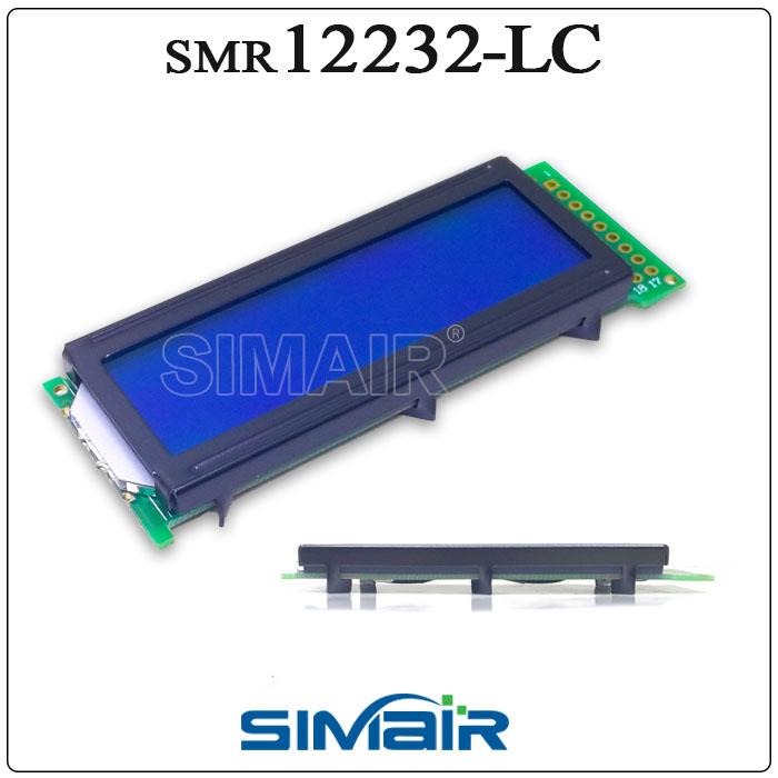 12232点阵液晶屏 5v 12232工业屏 LCD12232LC显示屏 12232薄 3.3V