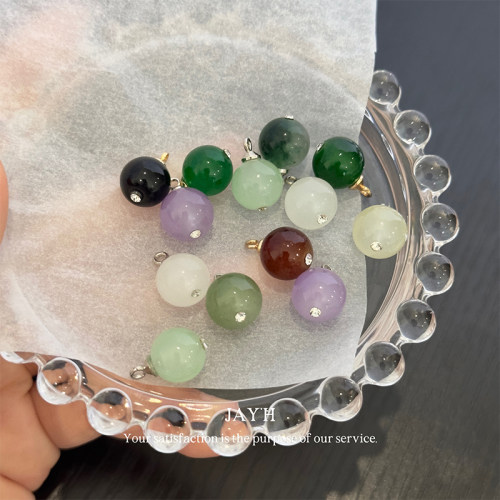 Jay'H中式琉璃镶钻旗袍衬衫珠扣