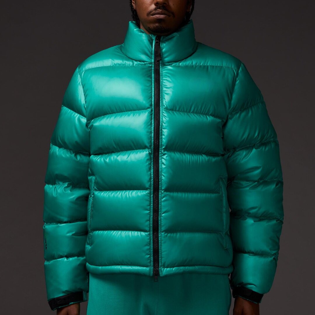 大卫の联名立领公鸭短款加厚纯色羽绒棉服Central Cee同款情侣款