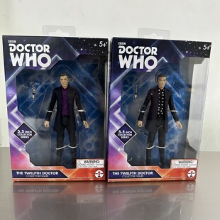 现货神秘博士周边 3.75可动人偶5.5大小10任博士 11任 12任博士