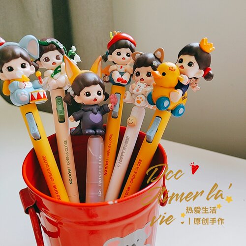 Zorra妹妹萌粒笔DIY创意文具礼品