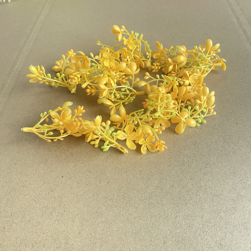 仿真桂花花头花朵塑料花假花装饰花