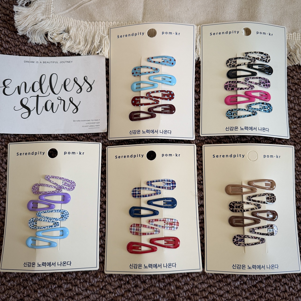 3cm迷你bb夹波点印花女宝宝刘海夹婴幼儿发饰不伤发小号发卡豹纹