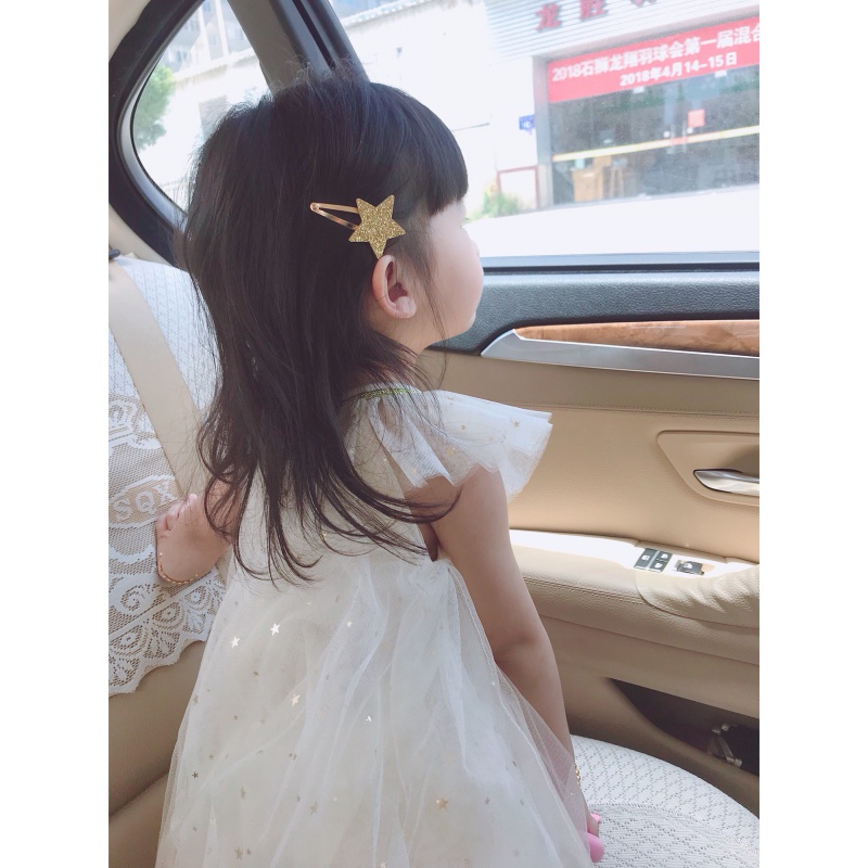 星星爱心儿童宝宝刘海防滑发夹