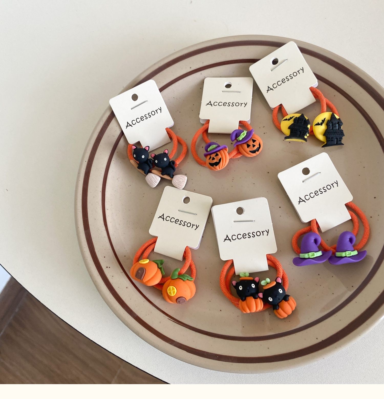 圣诞发饰儿童头饰麋鹿发圈可爱万圣节头绳女孩节日发绳树女童发饰