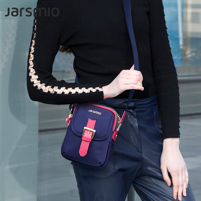 2020上新小包包尼龙土酷包蹦迪 迷你手机斜挎包女牛津防水单肩包