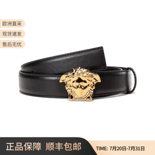 1001364 范思哲VERSACE MEDUSA不可裁剪皮带腰带3cm 男士 DVTP1