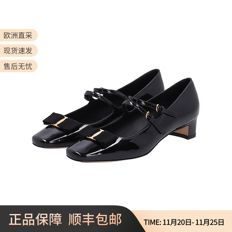 菲拉格慕玛丽珍鞋休闲单鞋