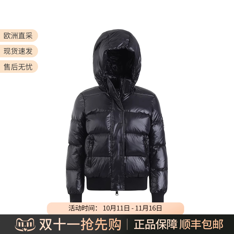 阿玛尼AX 女士ICON LOGO鸭绒羽绒服夹克女装外套 8NYB40 YNYNZ