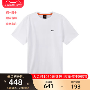 型男装 50485065 短袖 男士 徽标印花超大版 BOSS T恤 雨果博斯HUGO