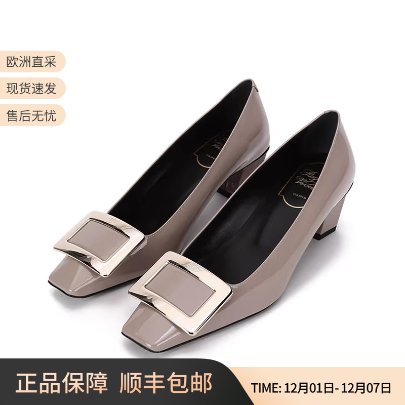 RogerVivier女士粗跟单鞋