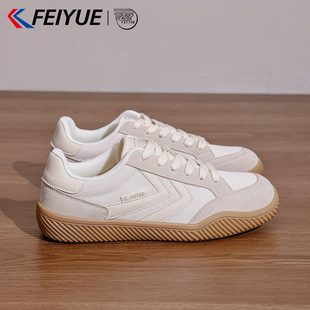 飞跃女鞋厚底德训鞋女2026新款轻便软底夏季复古阿甘鞋休闲运动鞋