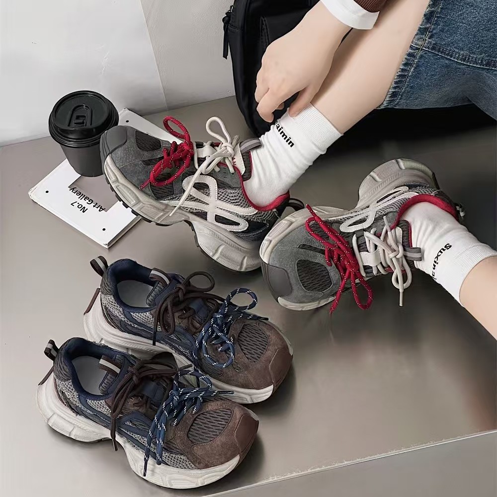 【2025秋季新款】复古运动厚底轻便防滑爆款百搭老爹鞋女款鞋子